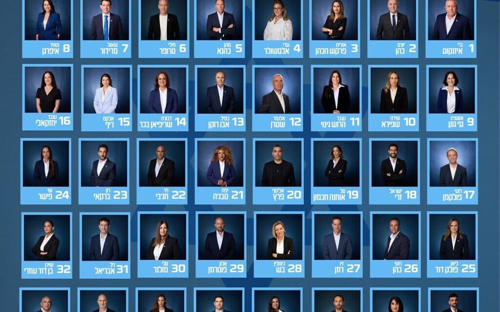 מפלגת ישר! של איזנקוט הגישה את רשימת מועמדיה לבחירות לכנסת ה-26, 7 בספטמבר 2026 (צילום: דוברות המפלגה) מפלגת ישר! של איזנקוט הגישה את רשימת מועמדיה לבחירות לכנסת ה-26, 7 בספטמבר 2026 (צילום: דוברות המפלגה)