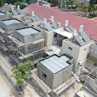 בניית ממ"דים ביישובים בצפון ישראל במסגרת תוכנית המיגון הממשלתית "מגן הצפון", 6 בספטמבר 2026 (צילום: משרד הביטחון) בניית ממ"דים ביישובים בצפון ישראל במסגרת תוכנית המיגון הממשלתית "מגן הצפון", 6 בספטמבר 2026 (צילום: משרד הביטחון)
