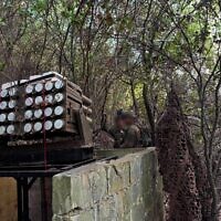 משגר רקטות של חזבאללה שאותר בידי כוחות צה"ל בדרום לבנון, בתמונה שפרסם הצבא ב־15 בספטמבר 2026 (צילום: דובר צה״ל) משגר רקטות של חזבאללה שאותר בידי כוחות צה"ל בדרום לבנון, בתמונה שפרסם הצבא ב־15 בספטמבר 2026 (צילום: דובר צה״ל)