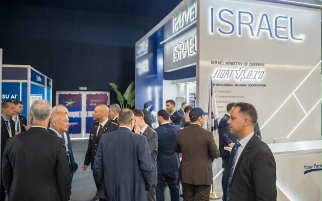 הביתן של ישראל בתערוכת האוויר במרקש, 8 באוקטובר 2026 (צילום: משרד הביטחון) הביתן של ישראל בתערוכת האוויר במרקש, 8 באוקטובר 2026 (צילום: משרד הביטחון)