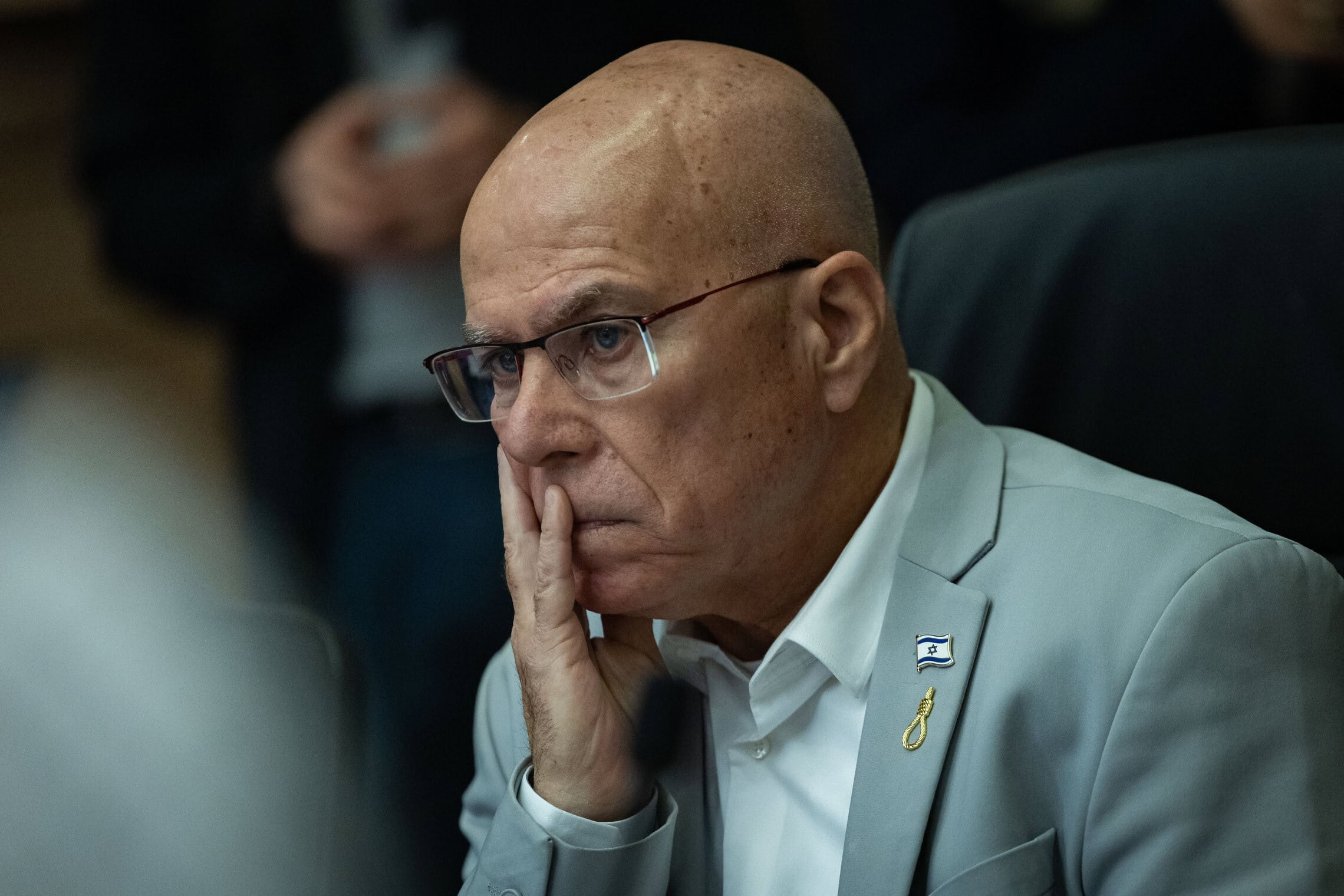 ח"כ צביקה פוגל משתתף בדיון של הוועדה לביטחון לאומי בכנסת. 8 בדצמבר 2025 (צילום: יונתן זינדל/פלאש90) ח"כ צביקה פוגל משתתף בדיון של הוועדה לביטחון לאומי בכנסת. 8 בדצמבר 2025 (צילום: יונתן זינדל/פלאש90)