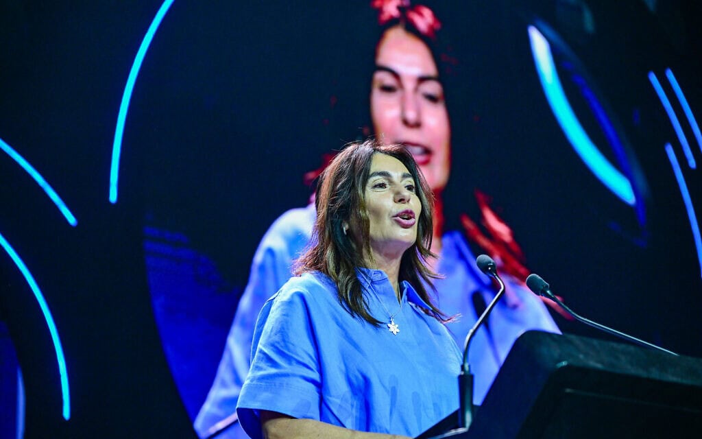 שרת התחבורה והבטיחות בדרכים מירי רגב נואמת בוועידת שמשון הבינלאומית התשיעית לתחבורה חכמה בתל אביב. 18 במאי 2026 (צילום: אבשלום ששוני/פלאש90) שרת התחבורה והבטיחות בדרכים מירי רגב נואמת בוועידת שמשון הבינלאומית התשיעית לתחבורה חכמה בתל אביב. 18 במאי 2026 (צילום: אבשלום ששוני/פלאש90)