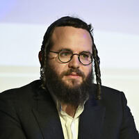 יו"ר מפלגת הציבור החרדי, מוטי לייטנר, משתתף בכנס בחירות בתל אביב לקראת הבחירות לכנסת. 21 באוקטובר 2026