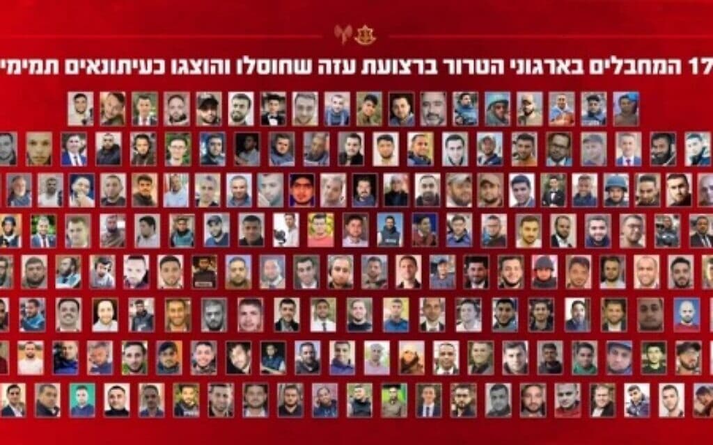 לדברי צה"ל, אלו הם 170 גורמים שנהרגו בתקיפות ישראל ברצועת עזה שהוצגו כעיתונאים, אולם התברר שהם היו פעילים בארגוני טרור (צילום: צה"ל) לדברי צה"ל, אלו הם 170 גורמים שנהרגו בתקיפות ישראל ברצועת עזה שהוצגו כעיתונאים, אולם התברר שהם היו פעילים בארגוני טרור (צילום: צה"ל)